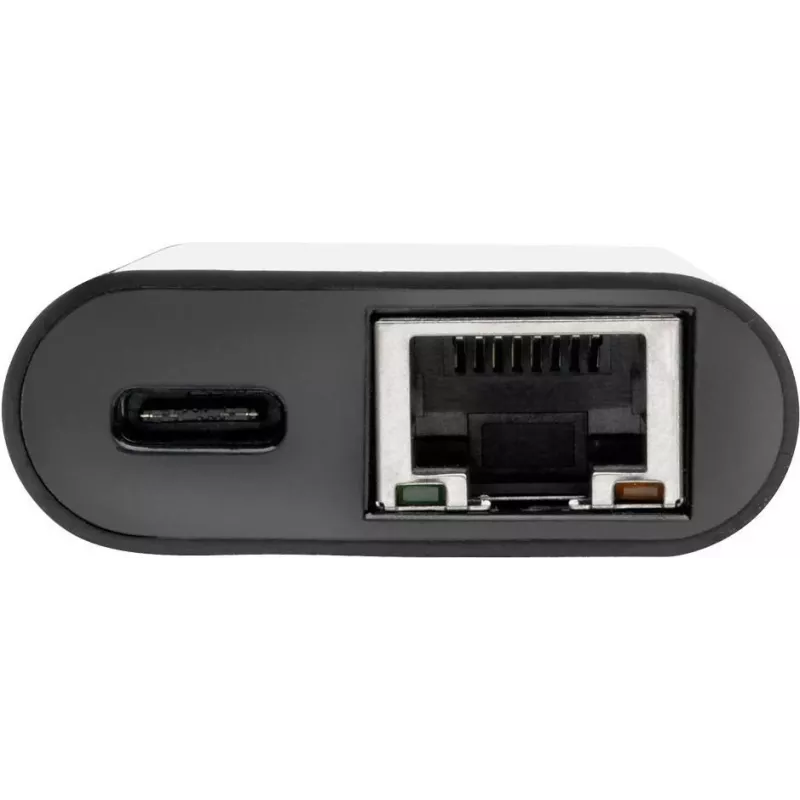 Eaton Tripp Lite U436-06N-GB-C USB-C - Gigabit Ethernet -sovitin USB-C PD -lataustoiminnolla - Thunderbolt 3 - musta