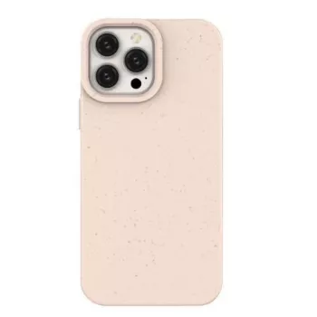 Eco Apple iPhone 14 Pro Max silikoninen biohajoava kotelo pinkki
