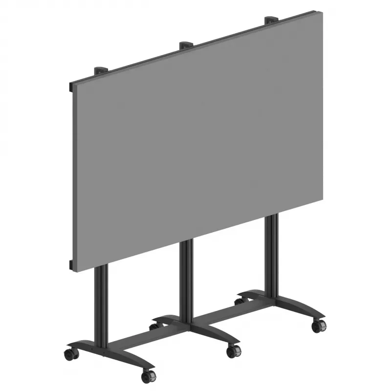 EDBAK TRV400.006 siirrettävä teline Samsung 130 tuuman IAC-LED-näytölle, 200 kg, musta