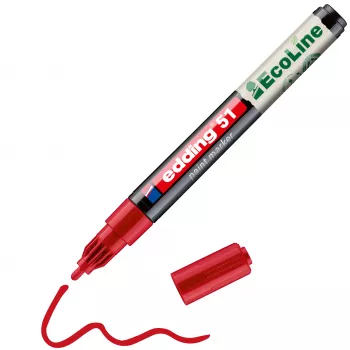 Edding 51 EcoLine lakkatussi punainen 1-2 mm 4-51-002