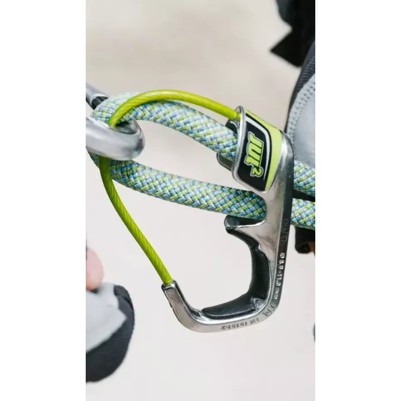 Edelrid JUL 2 Steel varmistuslaite jarruavustuksella