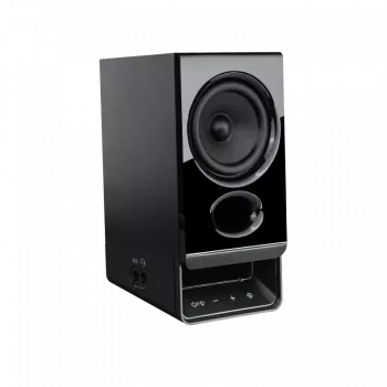 Edifier R20BT kompaktit Bluetooth 2.0 -kaiuttimet tunnelmavalolla, musta
