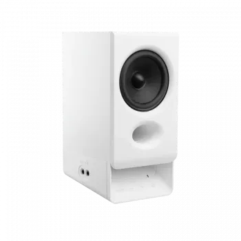 Edifier R20BT kompaktit Bluetooth 2.0 -kaiuttimet tunnelmavalolla, valkoinen