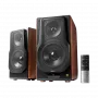 Edifier S3000MKII Premium langaton 2.0 hyllykaiutin, ruskea