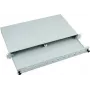 EFB 24-porttinen SC Duplex -rack-asennettava jatkospaneeli, ulosvedettävä etuosa, vaaleanharmaa RAL 7035, 1U (53600.3)
