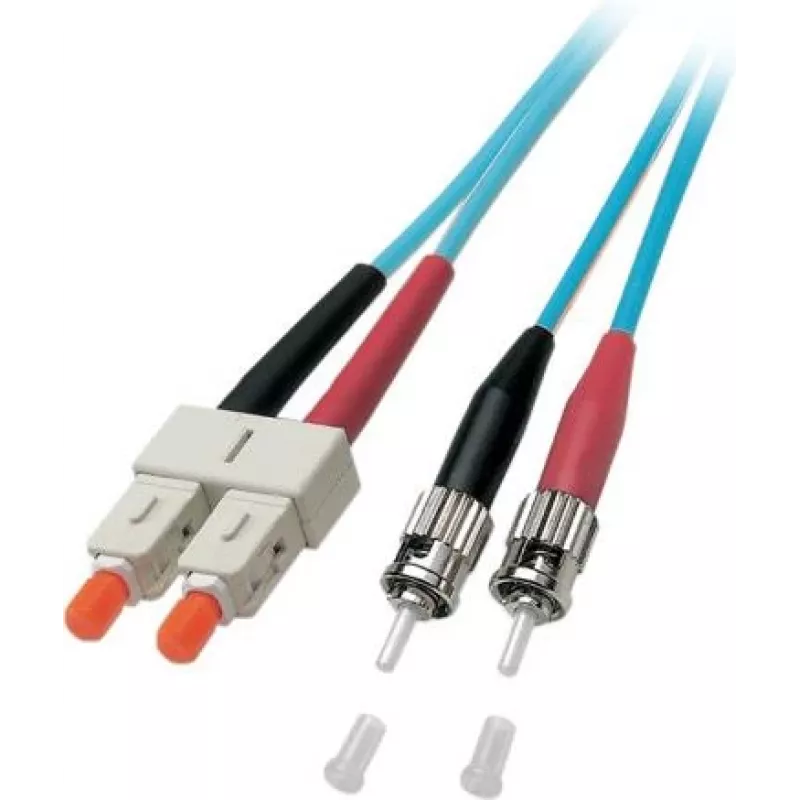 EFB duplex kuitu-patchkaapeli SC-ST OM3 50/125µm LSZH aqua 5m