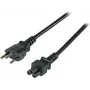 EFB EK495.1,8 Swiss Type 12 - IEC C5 -virtakaapeli, 1,8 m, musta, 3 x 0,75 mm²