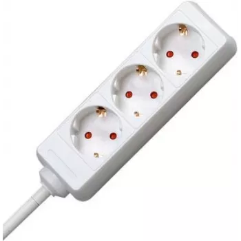 EFB Electronics pistorasia 3x Schuko CEE 7/7 1,5 m musta
