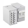 EFB ELEKTRONIK 53705.4V2B2 DIN-kiskon etulevy tyhjä 1,7 mm 12x SC-simplex / LC-duplex / E2000