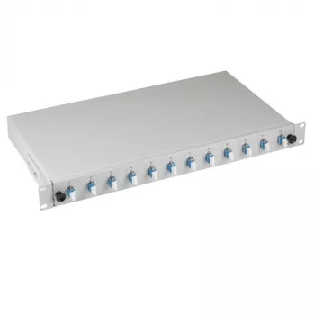 EFB Elektronik B71921L48 LC-hitsausrasia OS2 48 pigtailia 24 adapteria 1U 19