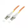 EFB-Elektronik Duplex Jumper LC-LC OM1 62.5/125µm 1m LSZH oranssi 2,0mm
