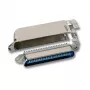 EFB ELEKTRONIK E-57/50 MO 50-pin kulmaliitin Centronics Octopus-kaapelille
