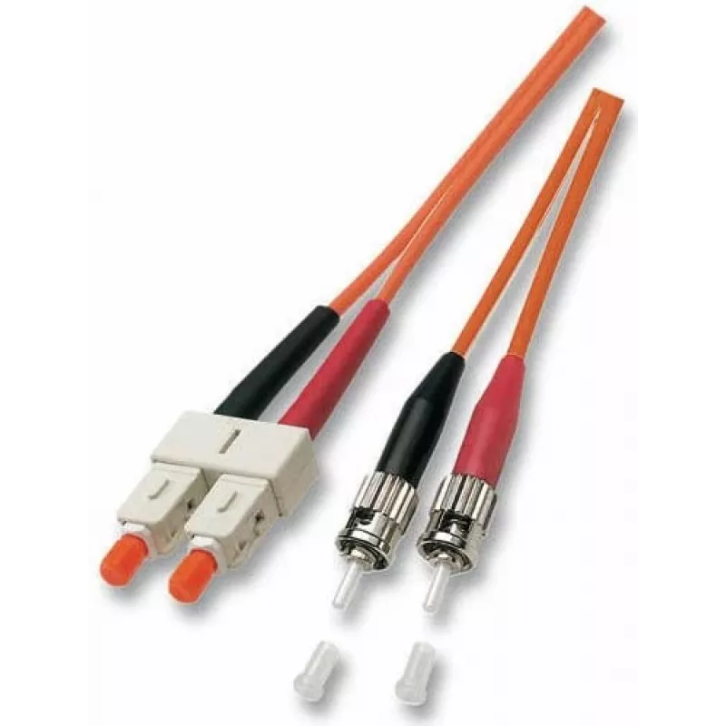 EFB-Elektronik ECOFIBER duplex-jatkojohto SC-ST 50/125µ OM3 LSZH aqua 3,0 mm 15 m