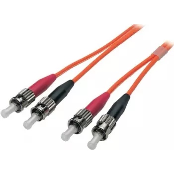 EFB Elektronik ECOFIBER duplex-jatkojohto ST-ST 50/125 µm OM2 LSZH oranssi 3,0 mm 0,5 m
