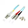 EFB Elektronik ECOFIBER Duplex-kuituoptinen patch-kaapeli LC-SC, OM3 50/125 um, LSZH, 30 m, Aqua
