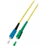 EFB Elektronik ECOFIBER O0928.10 Simplex-valokuitupatchikaapeli SC/APC 8 astetta, 9/125 um, 10 m, LSZH