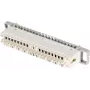 EFB-Elektronik ECOVOICE erotuslista, 10 kaksoisjohdinta, LSA-Plus/IDC, valkoinen/harmaa (46005,1)