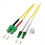 EFB Elektronik kuitu-patchkaapeli LC/APC singlemode (M) 1 m keltainen