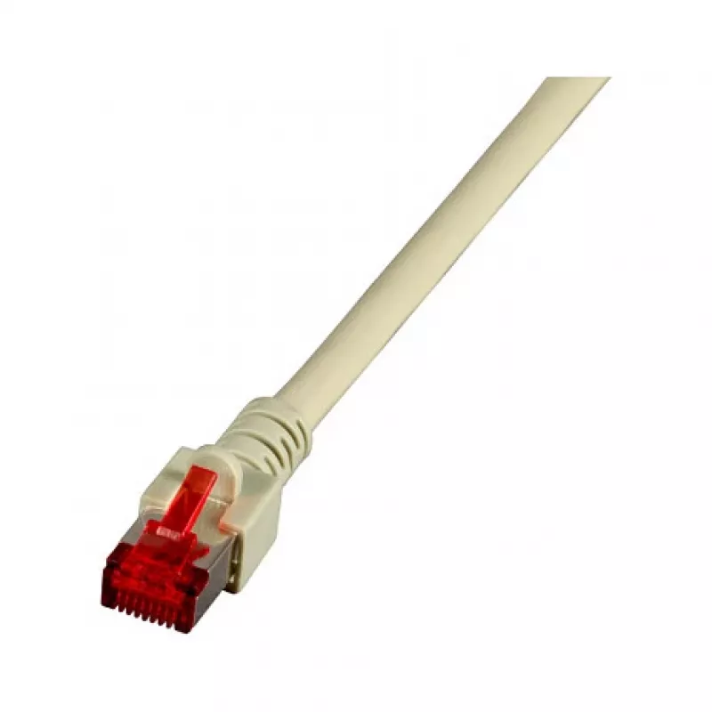 EFB-Elektronik RJ45-patch-kaapeli Cat.6 S/FTP LSZH harmaa 0,75m