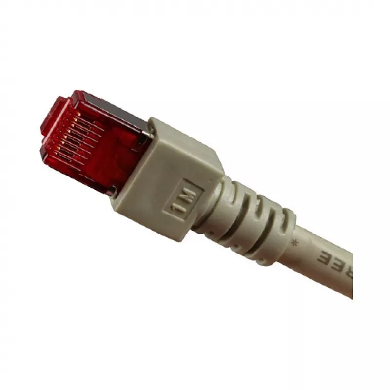 EFB-Elektronik RJ45-patch-kaapeli Cat.6 S/FTP LSZH harmaa 0,75m