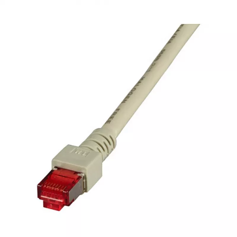 EFB-Elektronik RJ45-patch-kaapeli Cat.6 S/FTP LSZH harmaa 0,75m