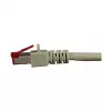 EFB-Elektronik RJ45-patch-kaapeli Cat.6 S/FTP LSZH harmaa 0,75m