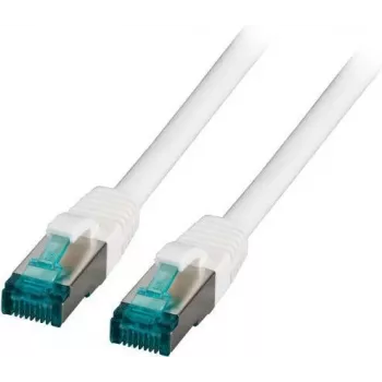 EFB-Elektronik RJ45 patchkaapeli Cat.6A S/FTP LSZH valkoinen 0,5m
