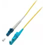 EFB-Elektronik simplex LWL patch-kaapeli E2000 APC - LC UPC OS2 3m keltainen LSZH 9/125µm O0863.3