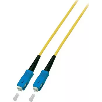 EFB-Elektronik simplex-kuitupatchkaapeli SC-SC G657.A2 10m 3,0mm keltainen 9/125µm