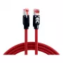 EFB RJ45-patchkaapeli Cat.6A S/FTP PUR Draka UC900 TM21 punainen 0,5 m