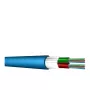 EFB U-DQ(ZN)BH OM3 24G (2x12) Eca 3000N LSZH musta 8 mm kuitu­kaapeli