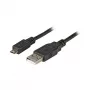 EFB USB 2.0 kaapeli A - Micro-B 5-napainen, 0,5 m, musta, Classic