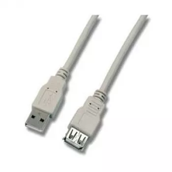 EFB USB 2.0 High-Speed -jatkokaapeli 5 m, Type-A-liitin liittimeen, musta K5248.5