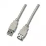 EFB USB 2.0 High-Speed -jatkokaapeli 5 m, Type-A-liitin liittimeen, musta K5248.5
