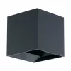 EGLO CALPINO LED-seinävalaisin antrasiitti 6.6W 680lm 3000K IP44