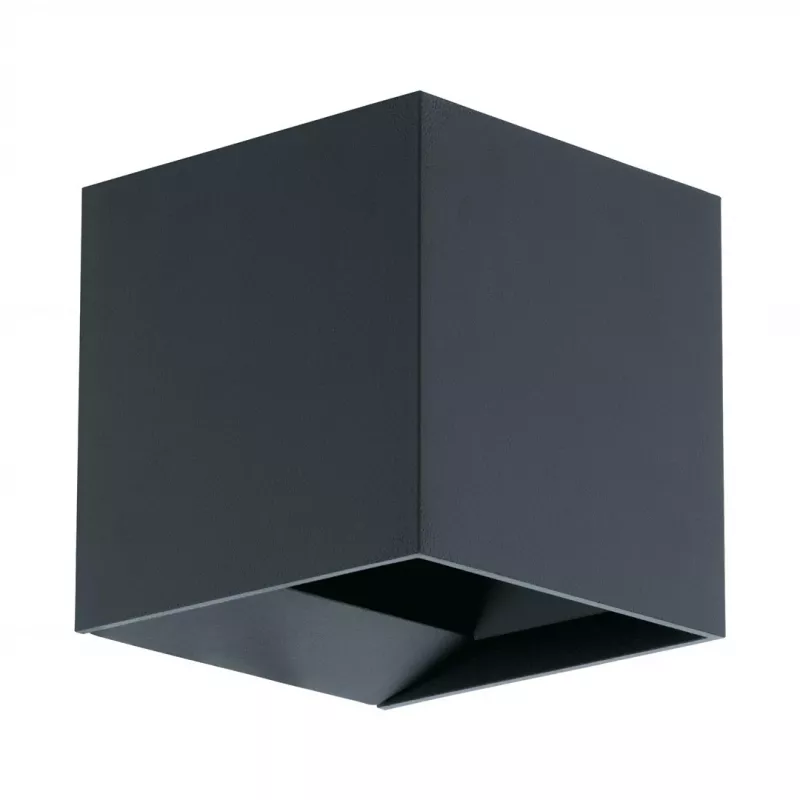 EGLO CALPINO LED-seinävalaisin antrasiitti 6.6W 680lm 3000K IP44