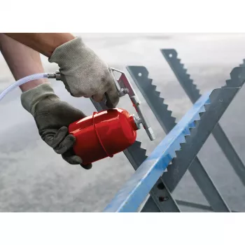 Einhell 4132776 paineilmatyökalusarja 5-osainen puhalluspistoolilla, renkaantäyttölaitteella, ruiskumaalauspistoolilla, alustansuojapistoolilla ja 4m spiraaliletkulla
