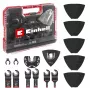 Einhell 708135 XL-PLUS-CASE BiM HSS monitoimityökalun tarvikesarja, 10 osaa