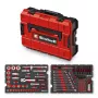 Einhell E-Case 201-osainen mekaanikon työkalusarja (kromi-vanadiiniteräs, pinottava) (370513)