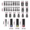 Einhell Impact Bit and Socket Set 1/2 inch 32-osainen XL-laukussa