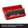 Einhell Karabiner Impact Bitsarja 10-osainen 1/4 tuuman kuusiokanta Impact-bitti karabiiniklipsillä