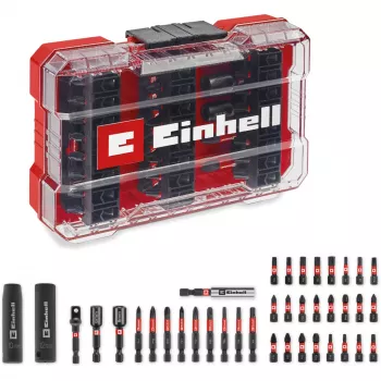 EINHELL-KWB Impact Bit & Socket Set M-CASE-laukussa, 39-osainen