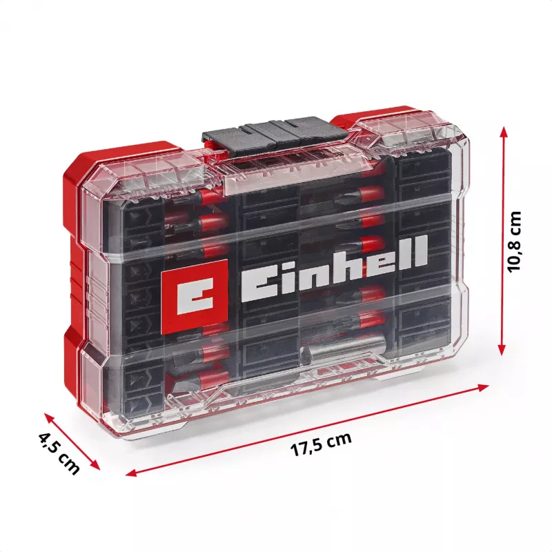 EINHELL-KWB iskuruuvauskärkisarja M-CASE-laukussa, 38-osainen