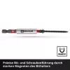 EINHELL-KWB iskuruuvauskärkisarja M-CASE-laukussa, 38-osainen