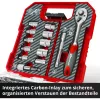 EINHELL-KWB hylsy- ja kärkisarja 1/4 tuuma 37 osaa L-CASE-laukussa