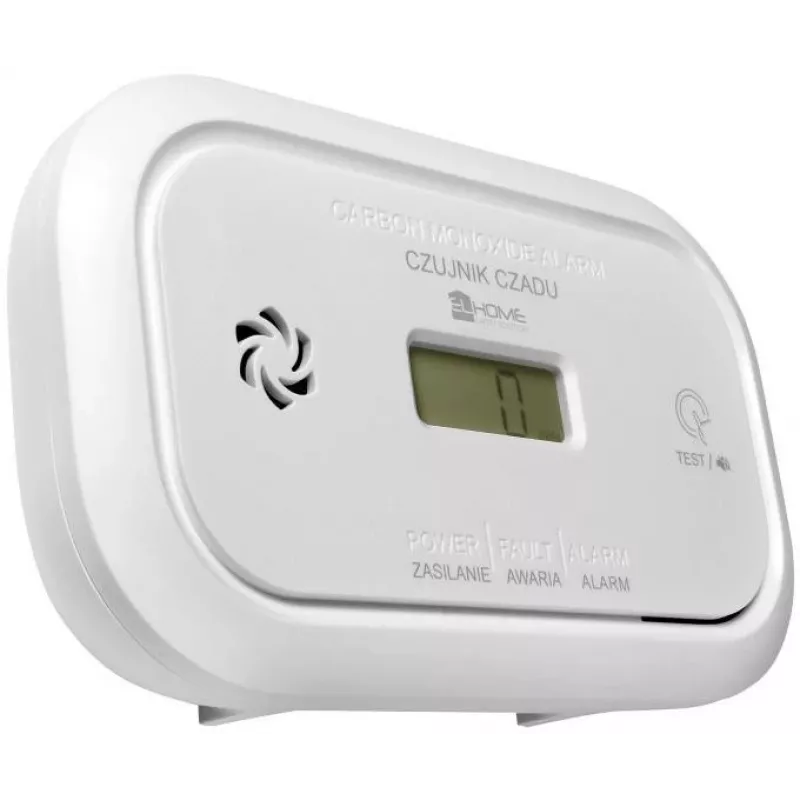 EL-HOME CD-17A2v2300/B häkävaroitin LCD-näytöllä ja 9V varavirtalähteellä