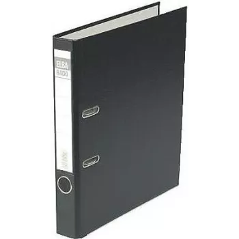 ELBA rado brillant kansio A4 50 mm musta akrylaatti 10414 SW