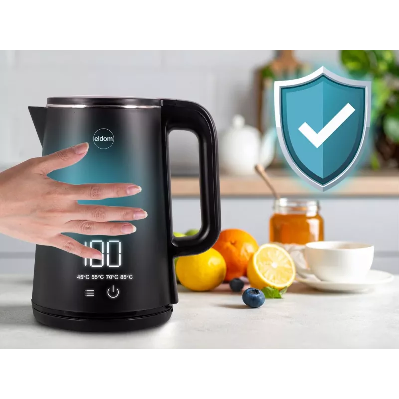 ELDOM C515C johdoton vedenkeitin 1,8 L 2000 W musta