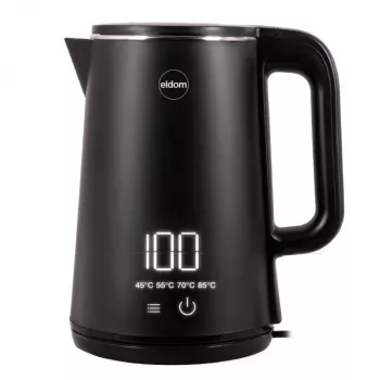 ELDOM C515C johdoton vedenkeitin 1,8 L 2000 W musta
