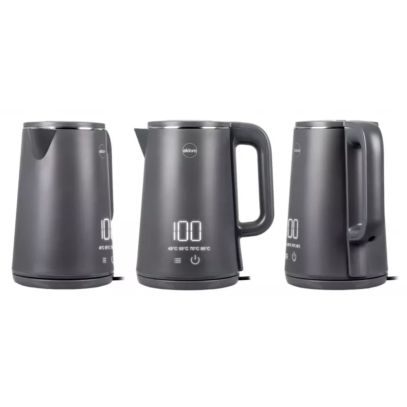 ELDOM C515S johdoton vedenkeitin harmaa 1,8L 2000W